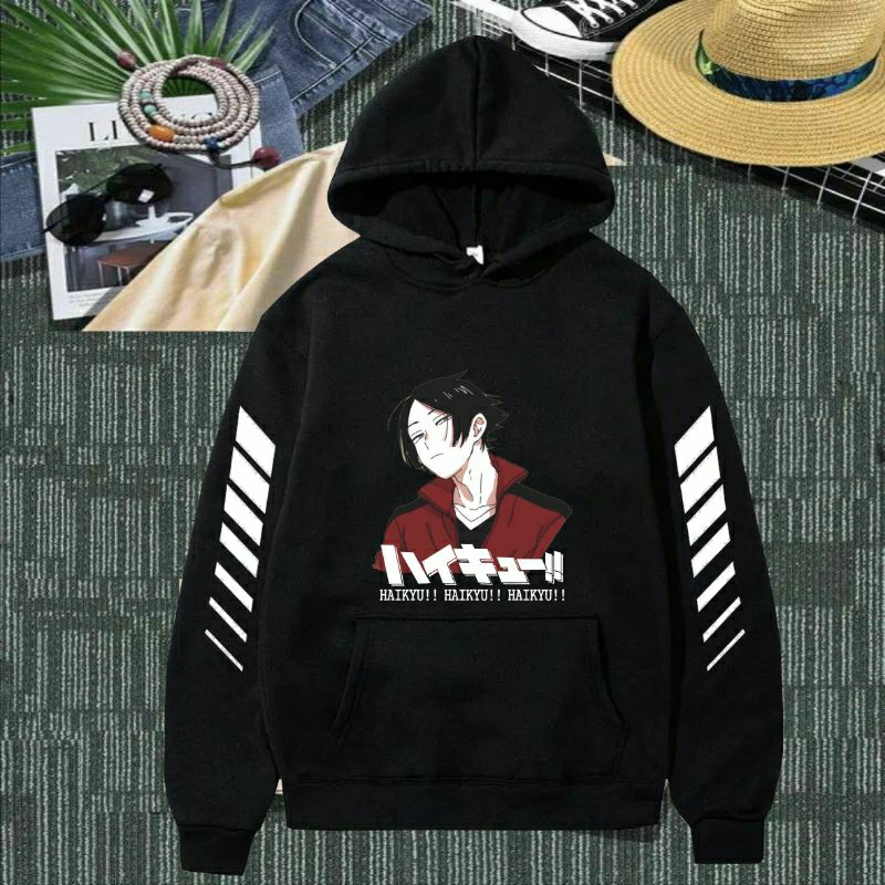 Hoodie Jumper Jaket Rintaro Suna Haikyuu Anime Manga Jepang