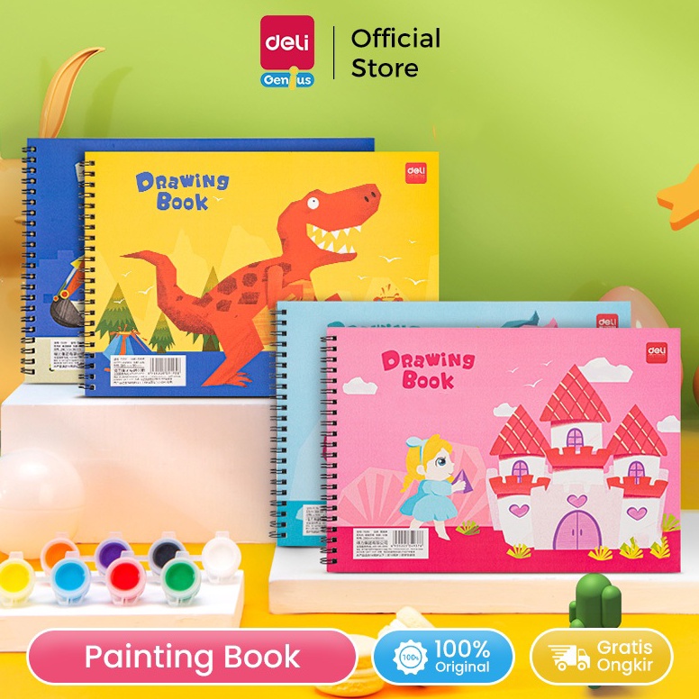 

Pesan sekarang Deli Cute Painting Book Buku Gambar Design Lucu 1g 3 lembar 73351