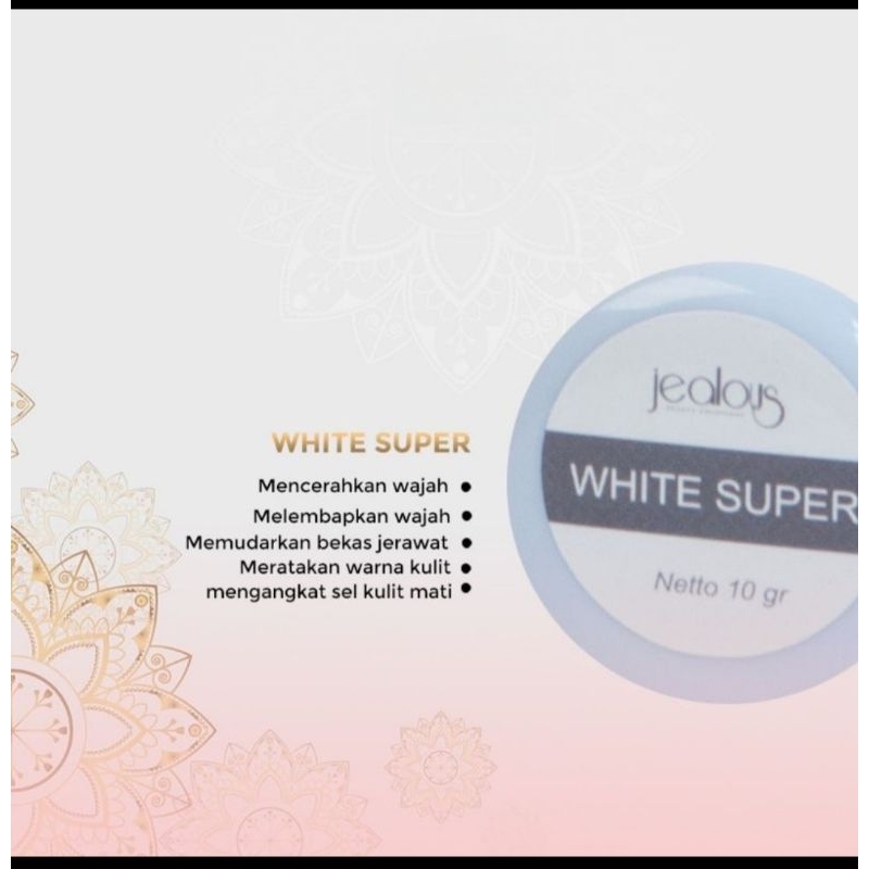 White Super Night Cream by JEALOUS