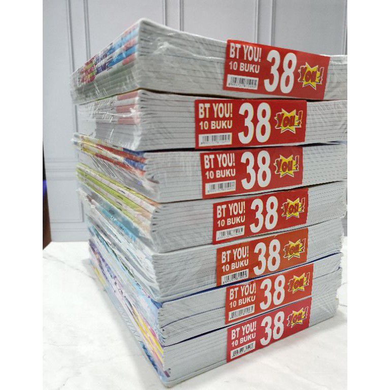 

Promosi Spesial 1 PCS BUKU TULIS MURAH 38 LEMBAR MERK YOU BY KIKY