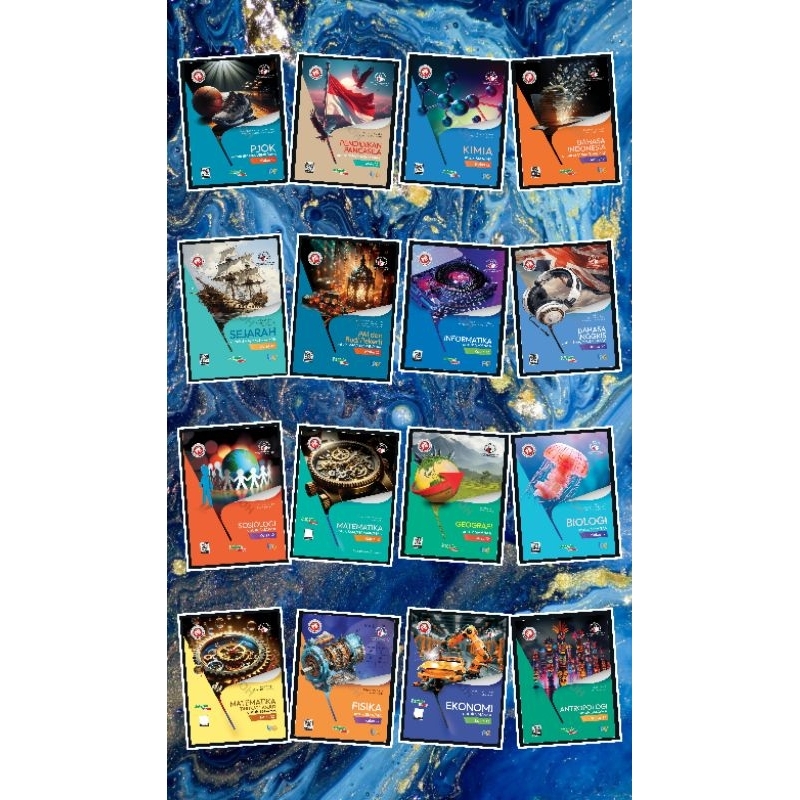 Buku PR/LKS interaktif SMA kelas XII, 12 Kurikulum Merdeka Tahun 2024, (K13 revisi 2021) Intan Pariw