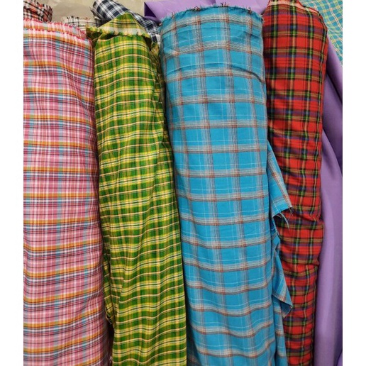 Promo Kain Katun KotakKain Katun Kotak Seragam Sekolah