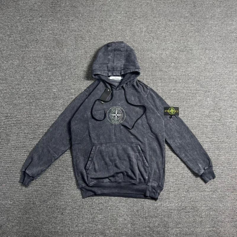 HOODIE STONE ISLAND WASH FULL TAG LABEL