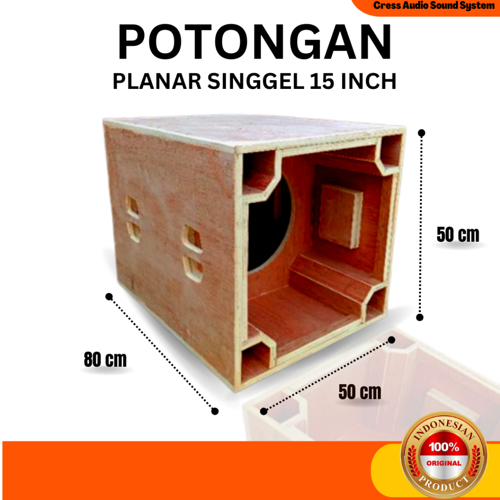 POTONGAN Box Audio Sound System Model Planar 15 Inch Triplek 18Mm