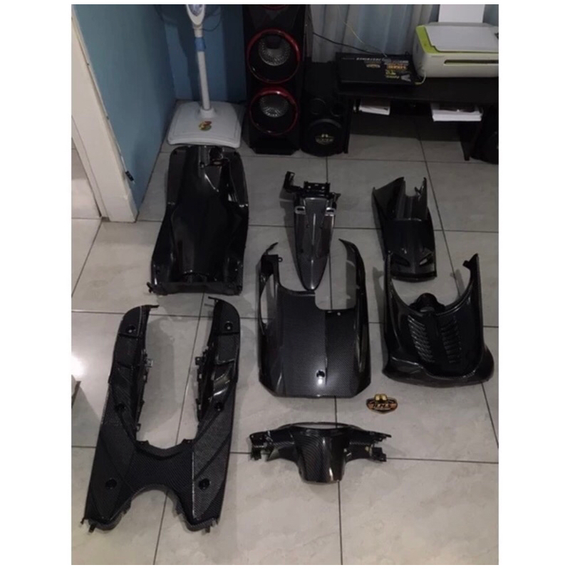 Paketan Body Kasar Yamaha Mio Sporty full carbon bahan berkualitas
