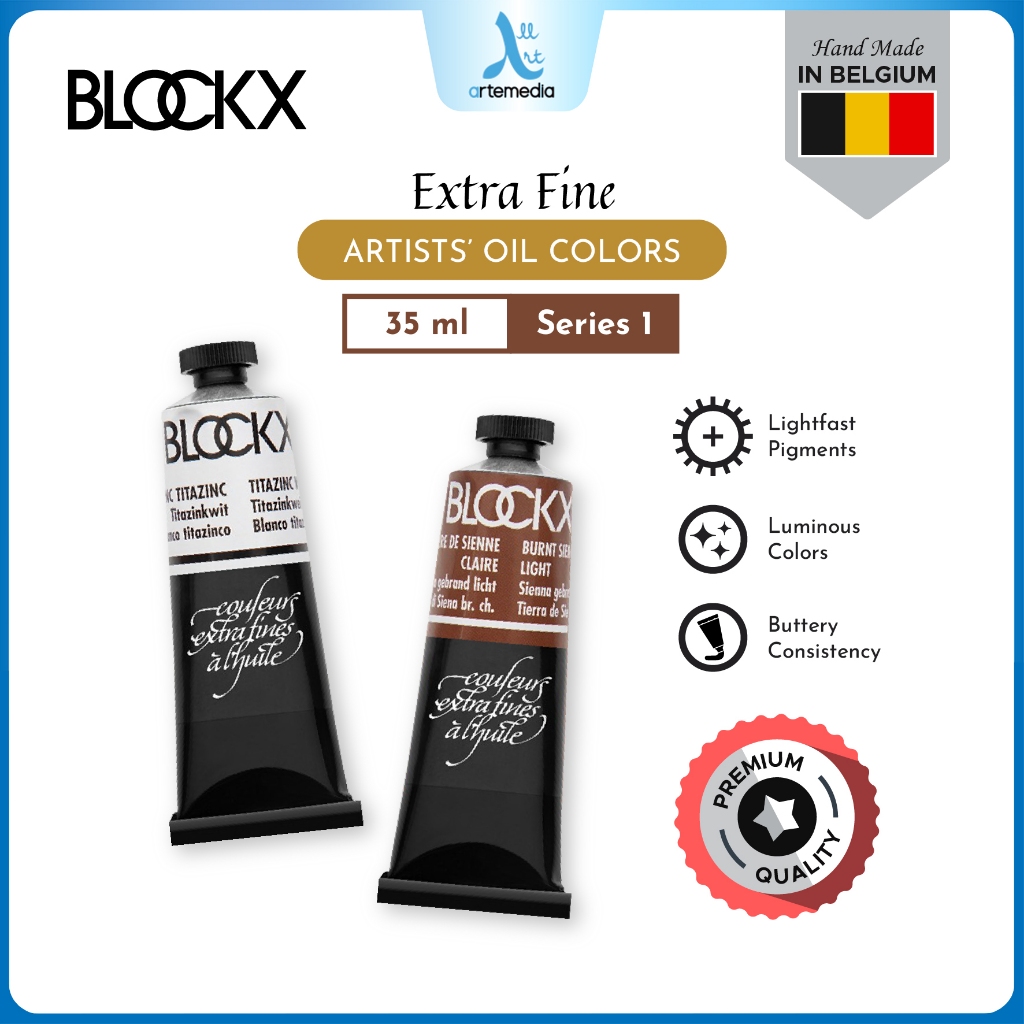 

Blockx Extra Fine Oil Paint Color 35 ml Series 1
