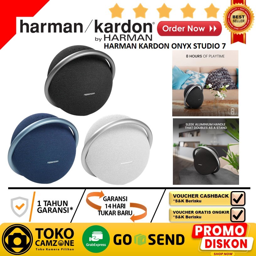 Harman Kardon Onyx Studio 7 Bluetooth Portable Speaker - ORIGINAL GARANSI RESMI