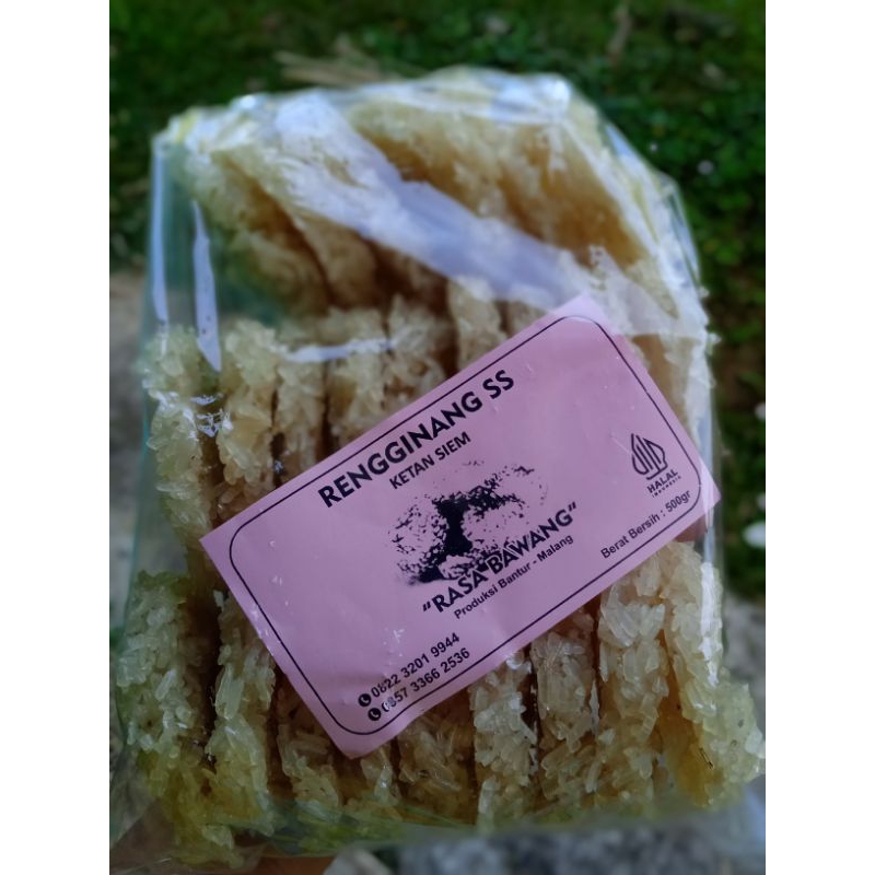 

Rengginang SS (Bawang, Terasi, & Ketan Hitam)