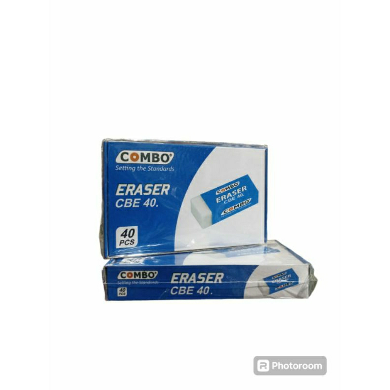 

penghapus combo putih kotak isi 40 pc