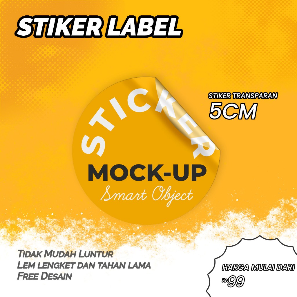 

Cetak Stiker Transparan 5 cm (FREE DESAIN + CUTTING)