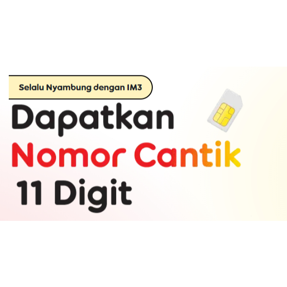 Kartu sim card perdana im3