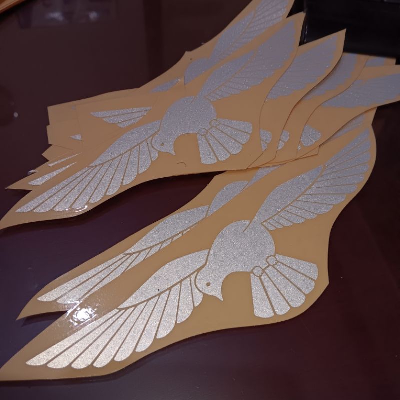 Stiker Murah Burung Merpati Putih