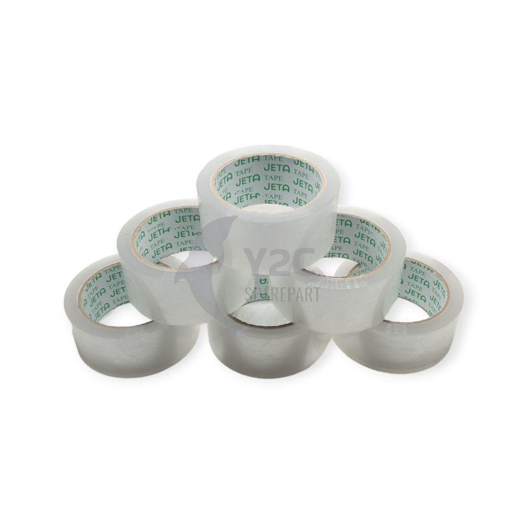 

LAKBAN BENING 90 YARD LEBAR 45MM DAYA REKAT LEM 45 MIKRON KUAT DAN TEBAL / SOLATIP SELOTIP PLAKBAN