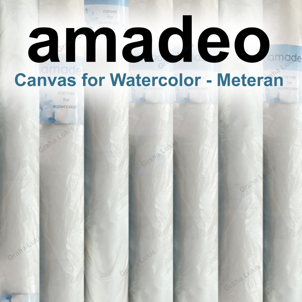 

Kanvas Amadeo Watercolor / Kanvas Untuk Cat Air - METERAN