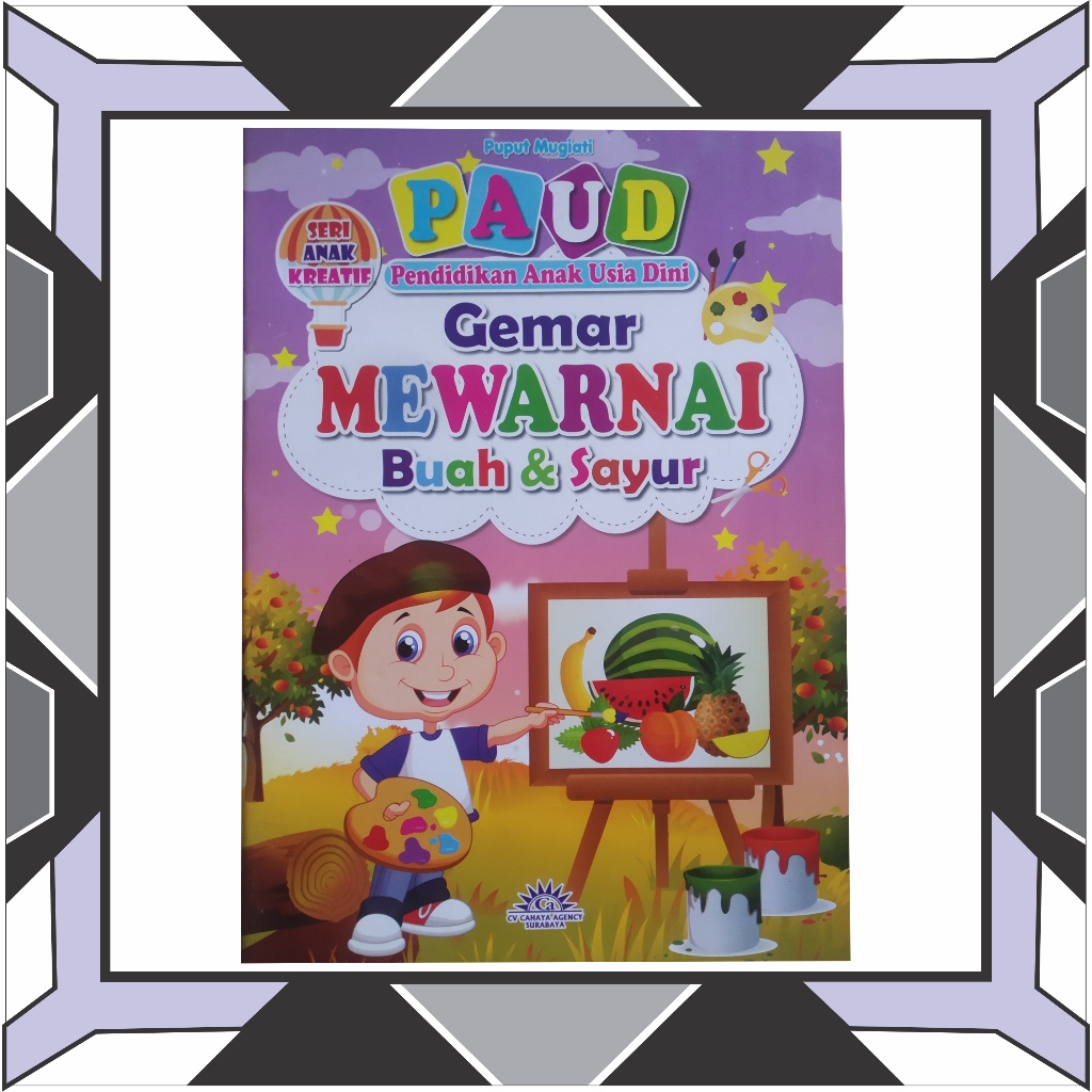 

BUKU PAUD GEMAR MEWARNAI BUAH & SAYUR