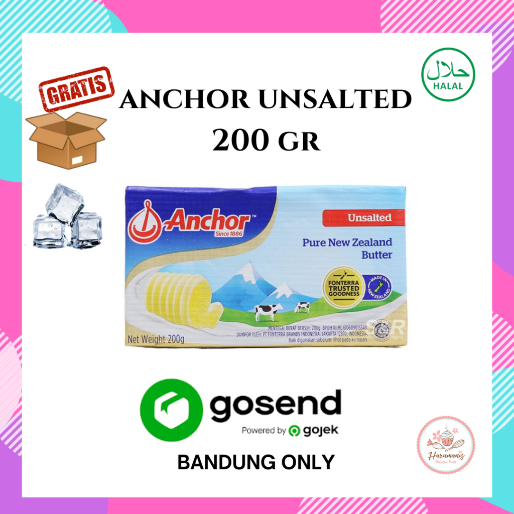 

Anchor Unsalted Butter 200gr