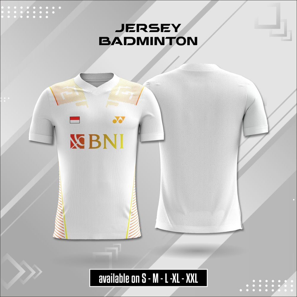 Jersey Atasan Badminton Pria Wanita 13 Jersey Olahraga Bulutangkis Original Unisex Dryfit Premium Pu
