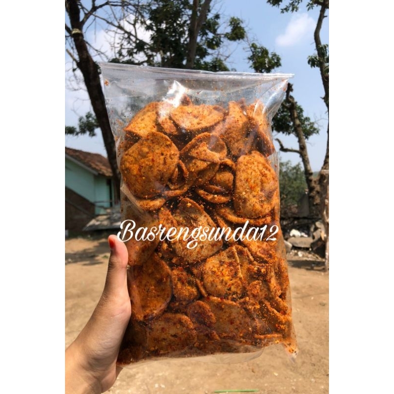 

BASRENG BULAT PEDAS DAUN JERUK KEMASAN 500gram