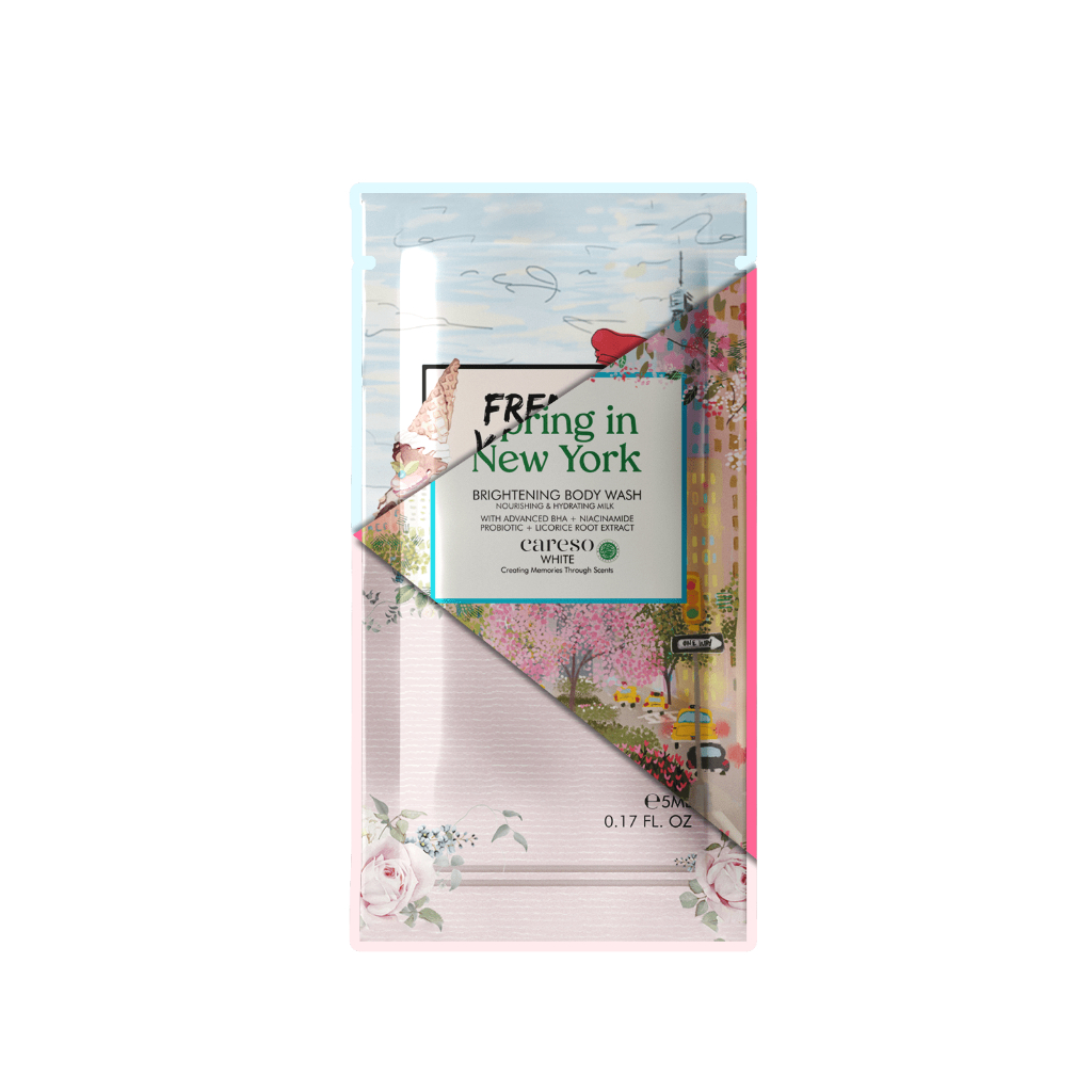 [FREE GIFT] CARESO REGULAR Body Lotion / Body Wash Sample Sachet 5ML