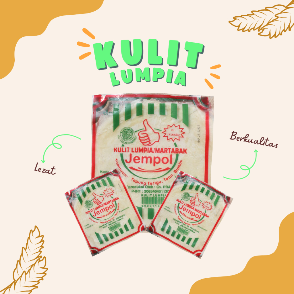 

Kulit Lumpia/Martabak Cap Jempol