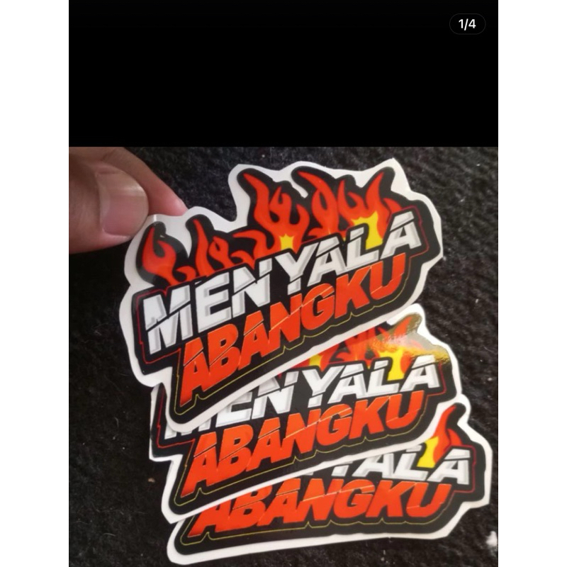 

STICKER VIRAL MENYALA ABANGKU! MENYALA DALAM KEGELAPAN