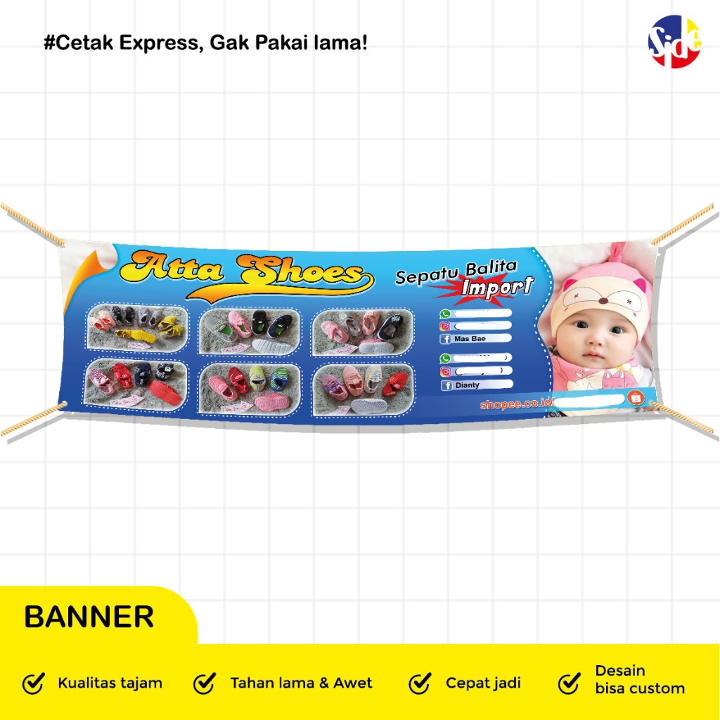 BANNER BISA CUSTOM PER METER