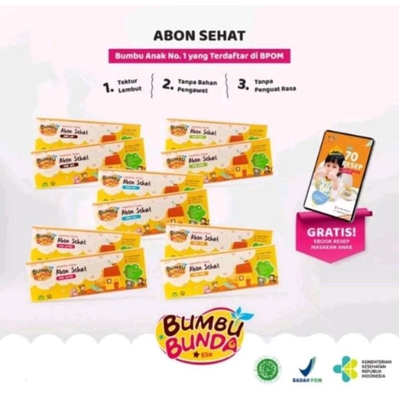 

Bumbu Bunda Elia Abon MPASI / Abon Salmon