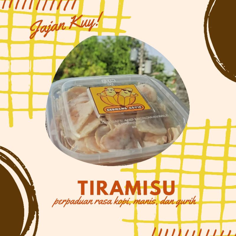 

Gedhang Asyik Lumer di Lidah varian Tiramisu