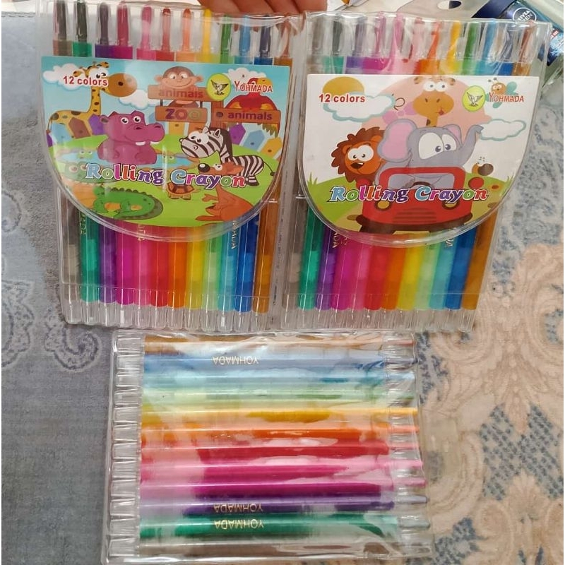 

Crayon Putar Yohmada 12 warna