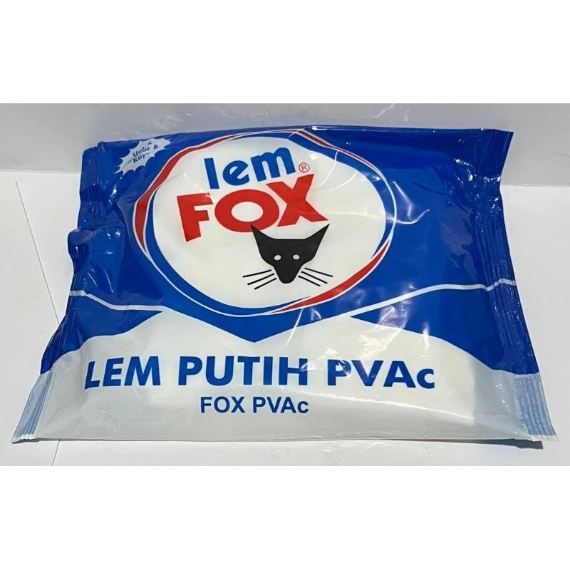 

Lem Putih Fox Refill Bungkus BIRU 350 Gr