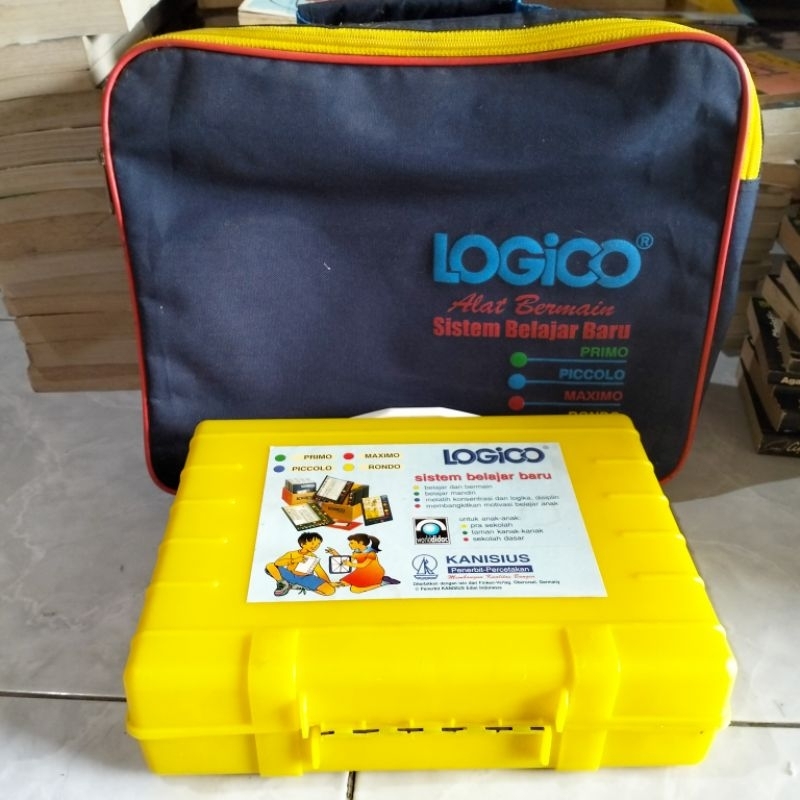 Paket Buku Logico Rondo 1 lengkap dengan koper dan tas