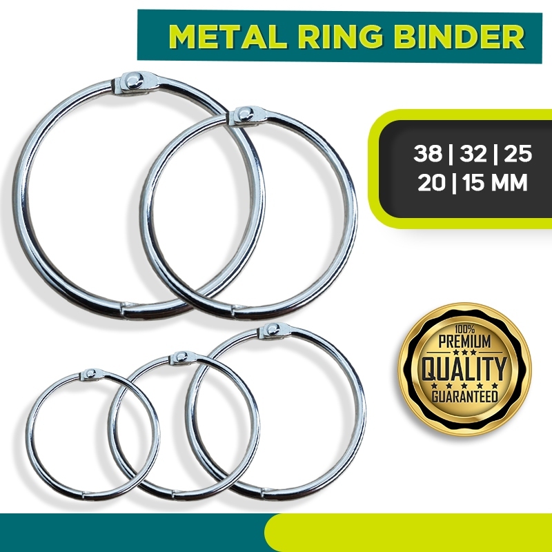 

25mm 30mm Ring Buka Tutup /Ring Binder /Loose Leaf Ring Bulat Kait Snap Ring/Ring Buku Sampel