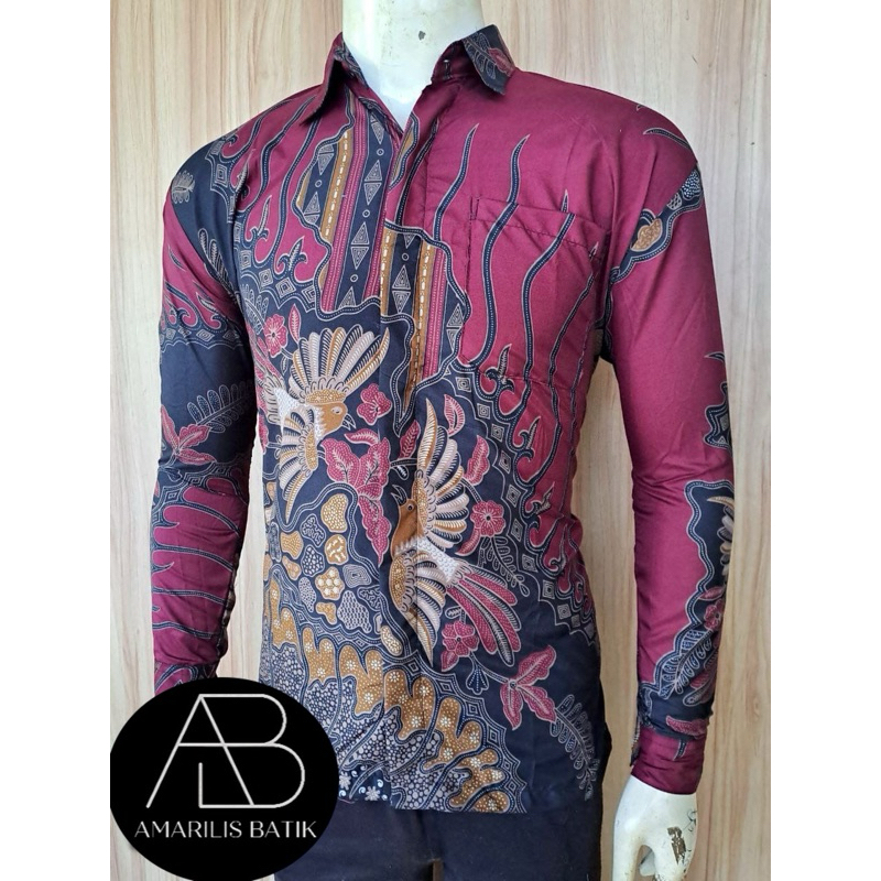 Amarilis Batik - Kemeja Batik Pria Lengan Panjang