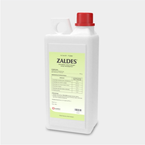 Zaldes 1L Disinfektan Untuk Hewan - obat semprot kandang - MEDION