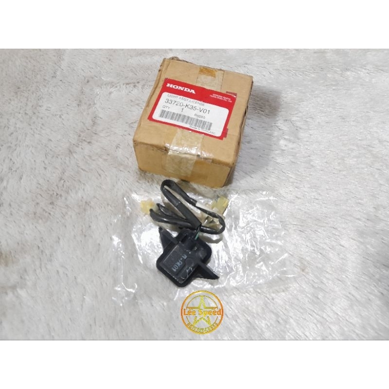 Light Assy License Lampu Spakbor Slebor Belakang Honda PCX 150 CBU Original Thailand 33720-K35-V01