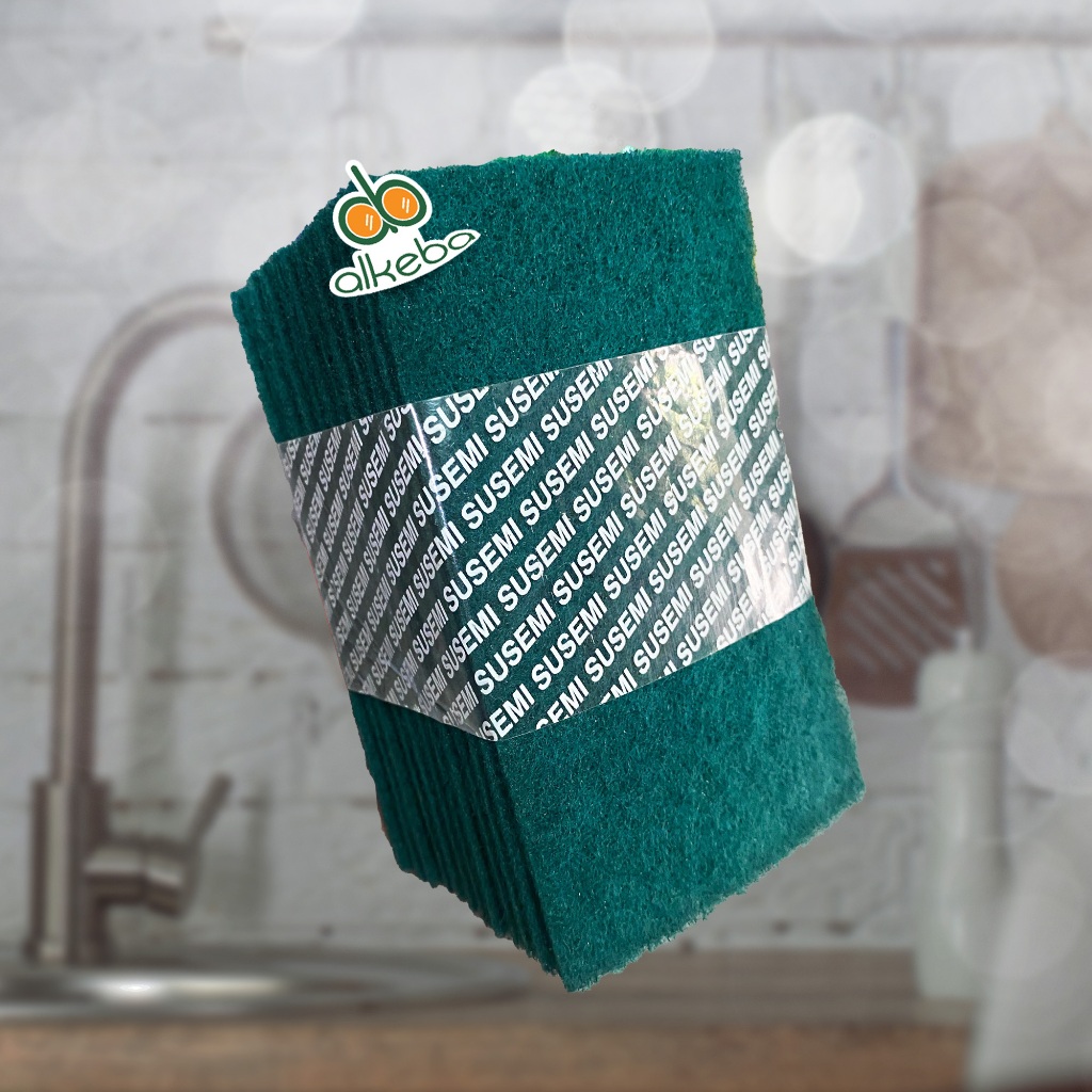 Tapas Hijau Susemi per Pack isi 12 Lembar / Sabut Tapas Hijau 1 Lusin