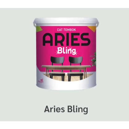 ARIES BLING CAT TEMBOK 18 KG // CAT DINDING ARIES PAIL