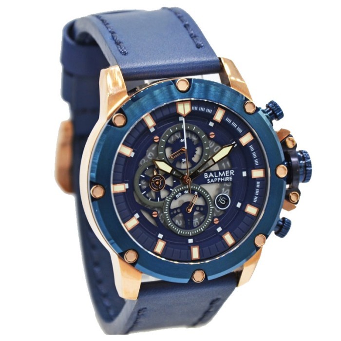 JAM TANGAN BALMER ORIGINAL B7988MBLU JAM BALMER 7988 JAM PRIA