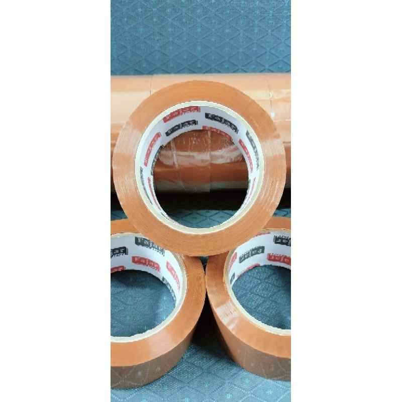 

LAKBAN ISOLASI COKLAT 48 MM X 100 YARD FAJAR TAPE ASLI 100 YARD