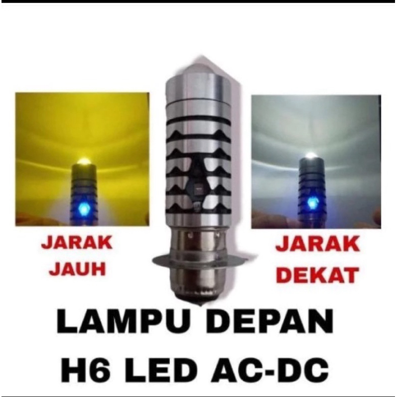 BEST SELLER  LAMPU LED H6 LASER HI LO LAMPU UTAMA MOTOR LED LASER H6 BERKUALITAS DAN SUPER TERANG H6