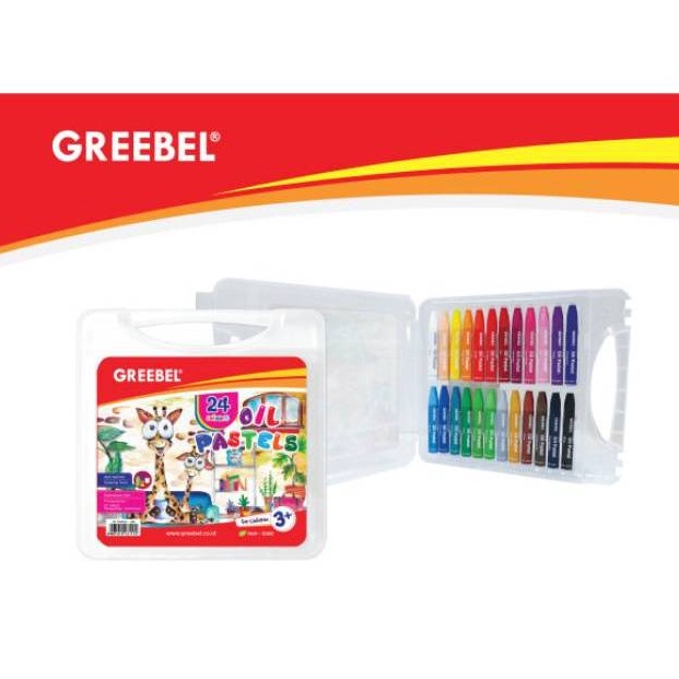 

KODE R63V Crayon oil pastels greebel 24 warna HALAL dan KIDS