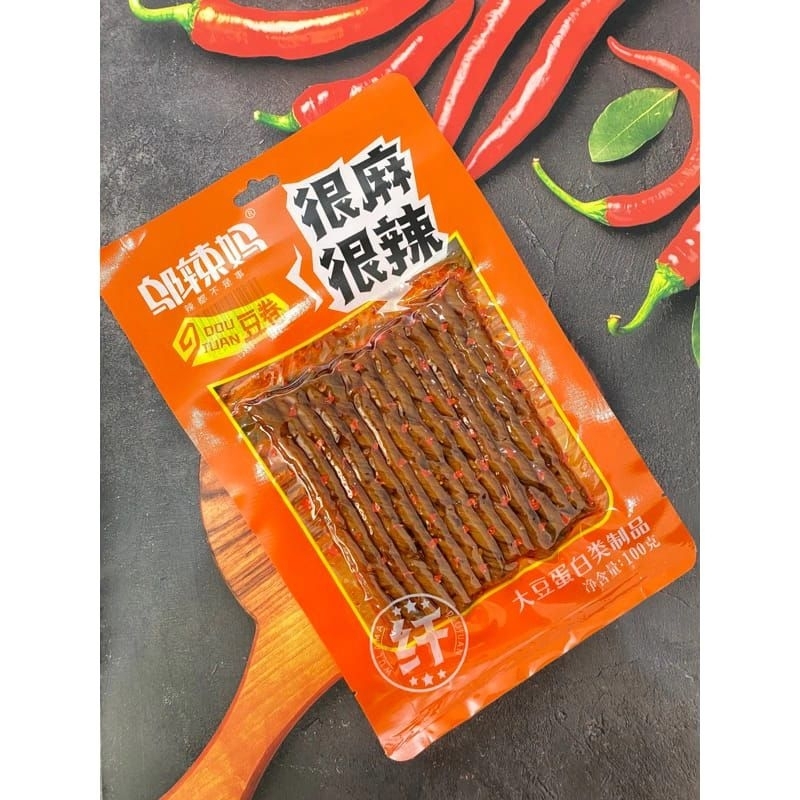 

HALAL LATIAO SUPER HOT SPICY 100G CEMILAN CHINA SIAP SAJI VEGETARIAN