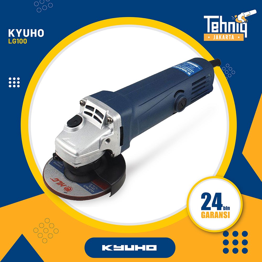 KYUHO LG100 Disc Grinder Listrik / Mesin Gerinda Tangan Kyuho LG100