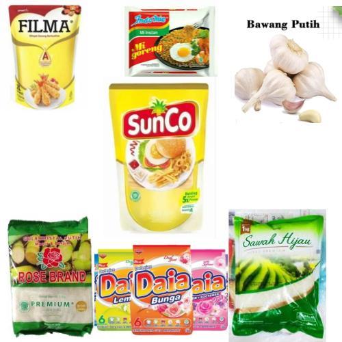 

minyak / gula / paket sembako 2kg