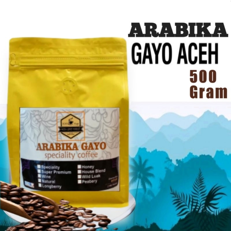 

KOPI BUBUK ARABICA GAYO ACEH ASLI ORIGINAL 0.5 KG / 500gram SINGLE ORIGIN ARABIKA COFFEE GAYOH TAKENGON OLEH OLEH KHAS DARI tanah rencong TOKO OLSHOP BANDA ACEH.