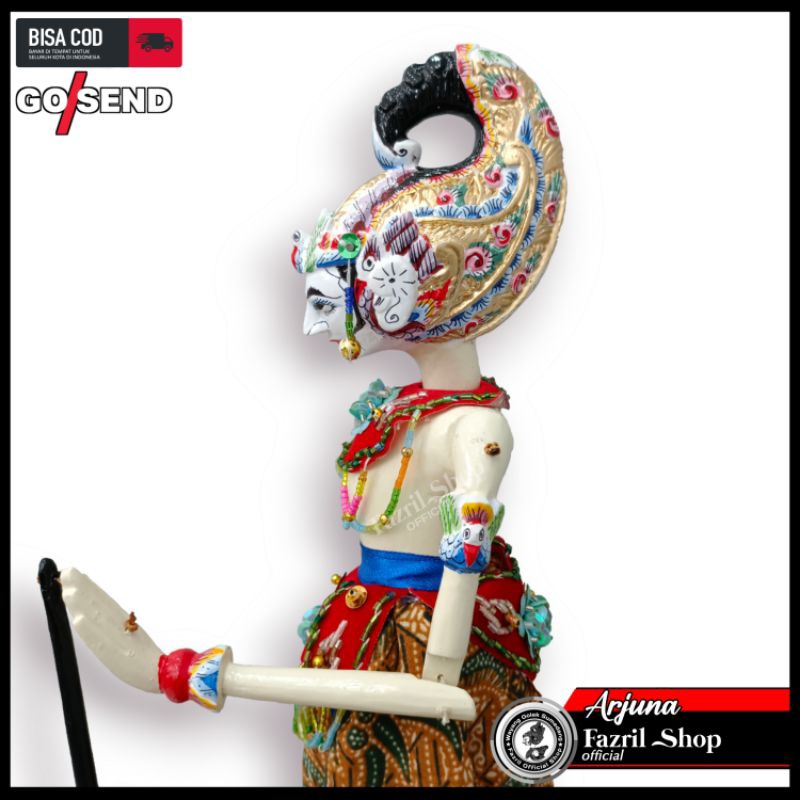 Wayang Golek Arjuna Pandawa 5 - 38 Cm - Qualitas Premium