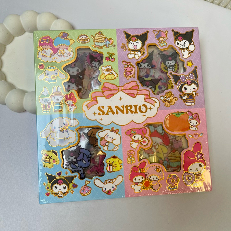 

STIKER SANTIO ISI 100LEMBAR /STIKER CINAMOROLL KUROMI MELODY