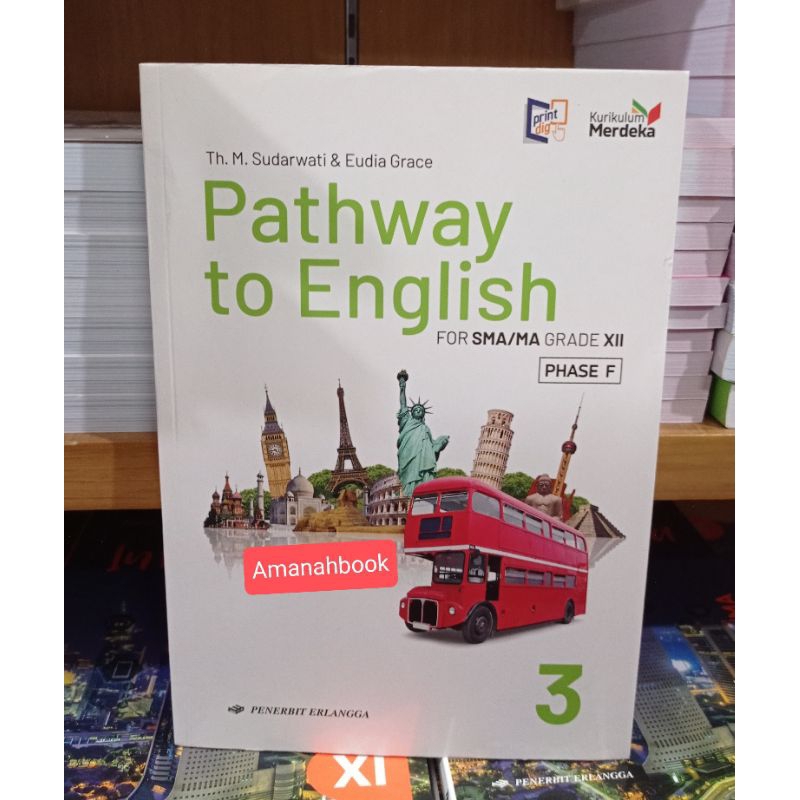 Buku Pathway Bahasa Inggris SMA Kelas 12 Kurikulum Merdeka Erlangga