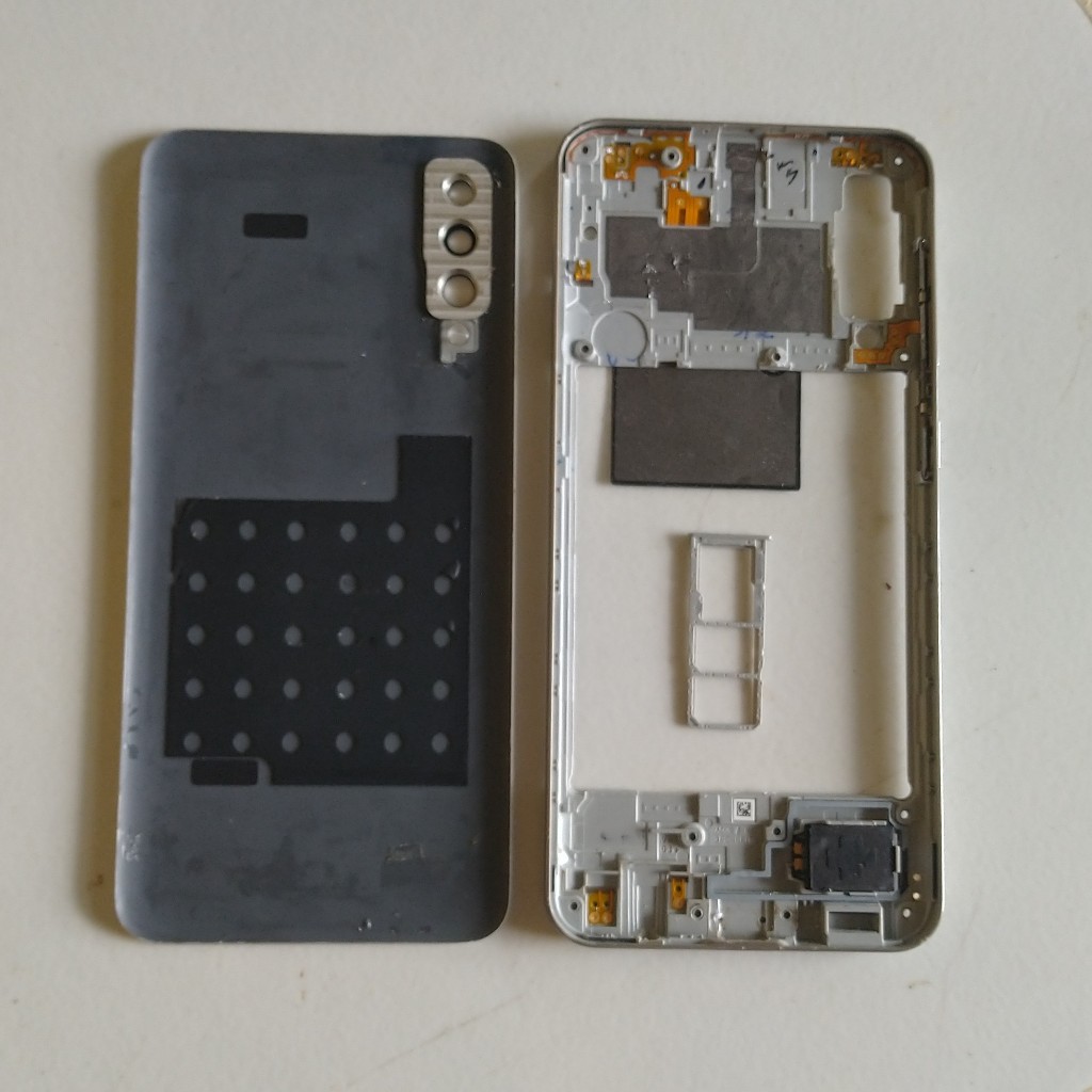 Backdoor + Bezel Samsung A50s original copotan