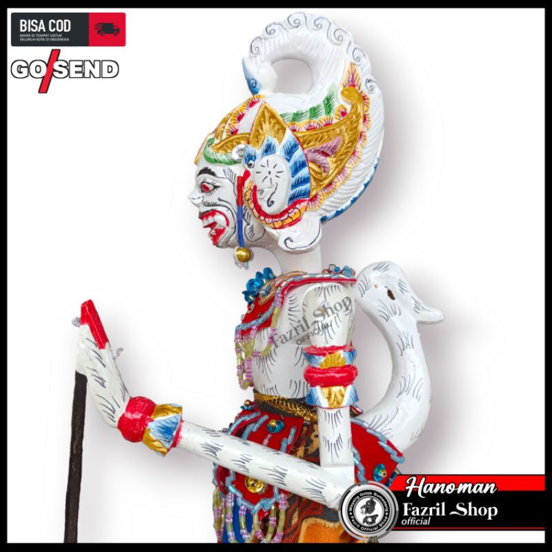 Wayang Golek Hanoman Patih Dewa Rama Qualitas premium 38 cm